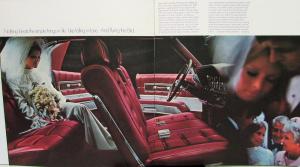 1969 Ford Thunderbird Color Sales Brochure Over Sized Original