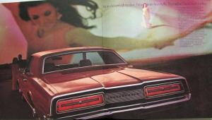 1969 Ford Thunderbird Color Sales Brochure Over Sized Original