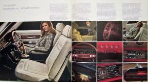 1969 Ford Thunderbird Color Sales Brochure Over Sized Original