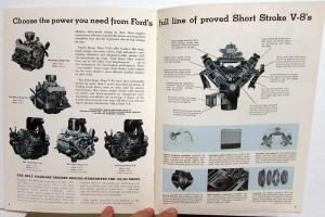1962 Ford Tandem Axle Truck Model T 700 750 800 850 950 Sales Brochure Original