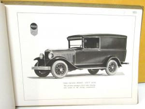 1930 Paige Dealer Prestige Sales Brochure Commercial Car Panel Coca-Cola Woody