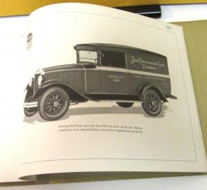 1930 Paige Dealer Prestige Sales Brochure Commercial Car Panel Coca-Cola Woody