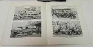 1914 Peerless Truck Dealer Sales Brochure Bulletin #3 Customer Trucks At Work