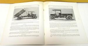 1911-1912 Peerless Truck Dealer Sales Brochure Bulletin #1 Trucks & Tractors