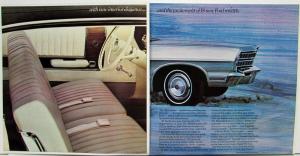 1967 Ford LTD XL Galaxie 500 Custom 500 Wagons Color Sales Brochure Original