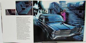 1967 Ford LTD XL Galaxie 500 Custom 500 Wagons Color Sales Brochure Original