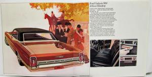 1967 Ford LTD XL Galaxie 500 Custom 500 Wagons Color Sales Brochure Original