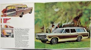1967 Ford LTD XL Galaxie 500 Custom 500 Wagons Color Sales Brochure Original