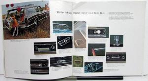 1968 Ford LTD XL Wagon Galaxie 500 Custom 500 Oversized Sales Brochure Original