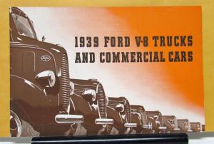 1939 Ford Truck Model Panel Express Stake COE V8 Commercial Cars Sales Brochure