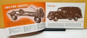 1939 Ford Truck Model Panel Express Stake COE V8 Commercial Cars Sales Brochure