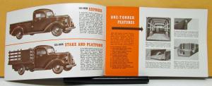 1939 Ford Truck Model Panel Express Stake COE V8 Commercial Cars Sales Brochure