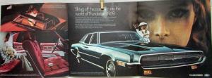 1969 Ford Thunderbird Sales Folder Mailer Original Condensed Specifications