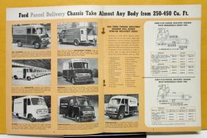 1953 Ford Truck Model P 350 500 Sales Brochure & Specifications