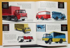 1958 Ford Truck Model C 550 600 700 750 800 900 Tilt Cab Brochure Specifications