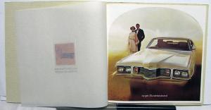 1970 Ford Thunderbird Brougham Landau Color Sales Brochure XL Original