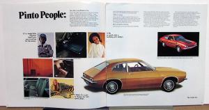 1971 Ford Mustang Torino Maverick Pinto Custom Color Sales Brochure XL Original