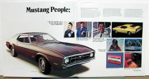 1971 Ford Mustang Torino Maverick Pinto Custom Color Sales Brochure XL Original