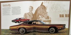 1971 Ford Thunderbird Color Sales Brochure XL Original Raised Embossed Cover