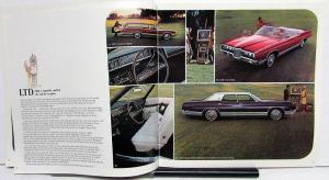 1971 Ford LTD Brougham Galaxie & Custom 500 Wagons Sales Brochure XL Original