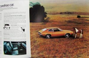 1971 Ford Pinto Color Oversized Sales Folder Original