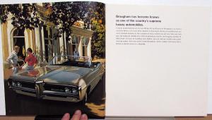 1968 Pontiac Dealer Sales Brochure Large Full Line GTO Tempest LeMans Grand Prix