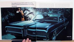 1968 Pontiac Dealer Sales Brochure Large Full Line GTO Tempest LeMans Grand Prix