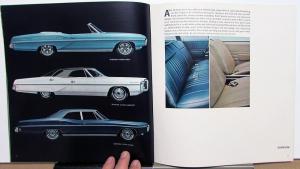1968 Pontiac Dealer Sales Brochure Large Full Line GTO Tempest LeMans Grand Prix