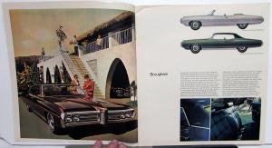 1969 Pontiac Dealer Sales Brochure Large Full Line GTO Tempest LeMans Firebird