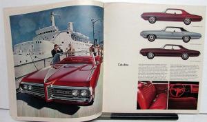 1969 Pontiac Dealer Sales Brochure Large Full Line GTO Tempest LeMans Firebird