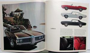 1969 Pontiac Dealer Sales Brochure Large Full Line GTO Tempest LeMans Firebird