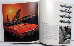 1969 Pontiac Dealer Sales Brochure Large Full Line GTO Tempest LeMans Firebird