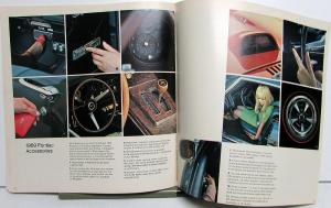 1969 Pontiac Dealer Sales Brochure Large Full Line GTO Tempest LeMans Firebird