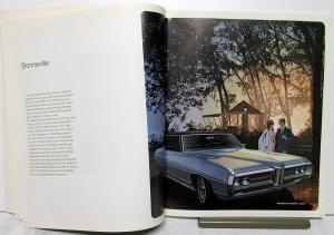 NOS 1969 Pontiac Dealer Prestige Sales Brochure Bonneville GTO Tempest LeMans