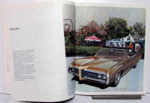 NOS 1969 Pontiac Dealer Prestige Sales Brochure Bonneville GTO Tempest LeMans