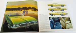 1970 Pontiac Dealer Sales Brochure Full Line GTO Judge Tempest LeMans Red Cover