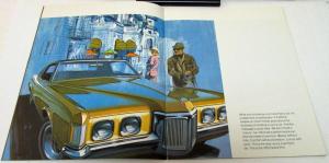 1970 Pontiac Prestige Dealer Sales Brochure Grand Prix 400 455 Brown Cover