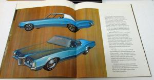 1970 Pontiac Prestige Dealer Sales Brochure Grand Prix 400 455 Brown Cover