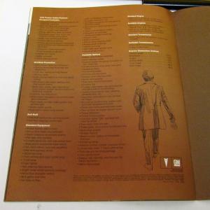 1970 Pontiac Prestige Dealer Sales Brochure Grand Prix 400 455 Brown Cover