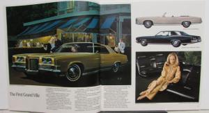 1971 Pontiac Dealer Brochure Full Line Firebird T/A GTO LeMans
