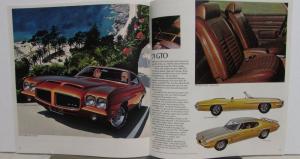 1971 Pontiac Dealer Brochure Full Line Firebird T/A GTO LeMans