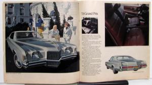 1971 Pontiac Dealer Brochure Full Line Firebird T/A GTO LeMans