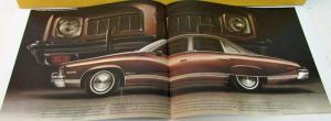 1973 Pontiac Dealer Sales Brochure Folder Luxury LeMans Mid-Size