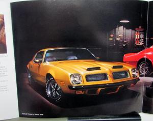1974 Pontiac Firebird Formula Trans Am T/A Esprit Sales Brochure Folder Original