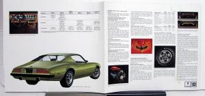 1974 Pontiac Firebird Formula Trans Am T/A Esprit Sales Brochure Folder Original