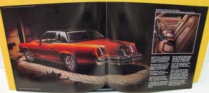 1974 Pontiac Dealer Sales Brochure Folder Grand Prix Luxury Sport