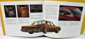 1974 Pontiac Dealer Sales Brochure Folder Catalina Full Size
