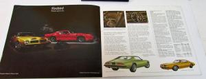 1974 Pontiac Dealer Sales Brochure Full Line Grand Prix Firebird GTO Grand Am