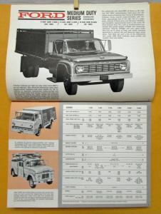 1963 Ford Truck Model Full Line Including Econline Ranchero F 100 Sales Brochure