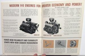 1963 Ford Gas Heavy Duty Trucks Series F N C 700 750 800 Sales Brochure Original